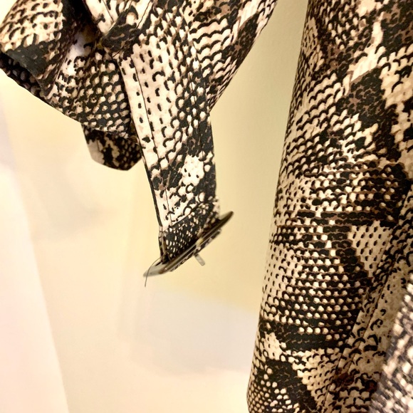 INC TRENCHCOAT phyton print - Picture 4 of 12